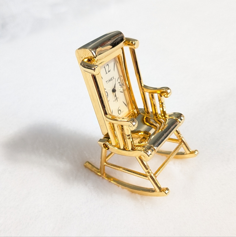 Timex Rocking Chair Mini Clock (Untested)